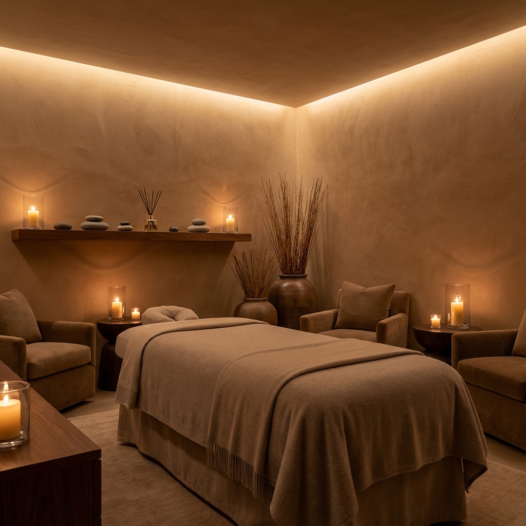 Relaxing Massage Environment